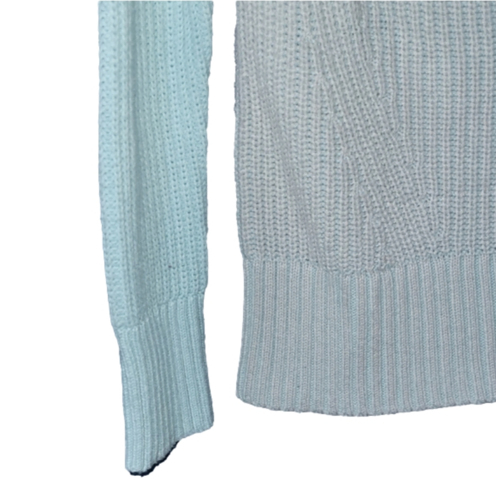 AEO Sweater - Crew neck - blue with hints of pink - Medium - Picture 4 of 8